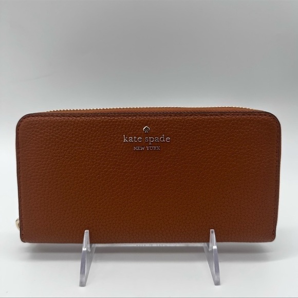kate spade Handbags - Kate Spade Large Continental Wallet Brown